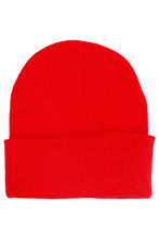 Load image into Gallery viewer, Adults Classic Solid Acrylic Cuffed Beanie