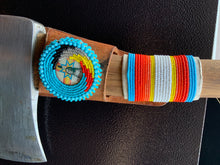 Load image into Gallery viewer, Sitting Bull Beaded Hatchet and Sheath