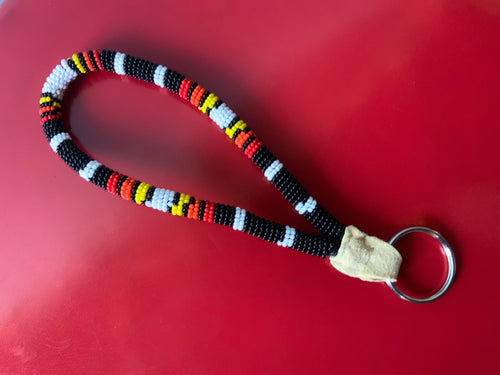 Beaded Lanyard Keychain by Aaron Murdock