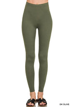 Load image into Gallery viewer, ',...._Premium Microfiber Full Length Leggings: BLACK-156486 / XL