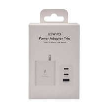 Load image into Gallery viewer, 65W Fast Charging PD Trio Wall Charger MW881