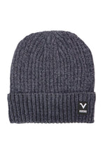 Load image into Gallery viewer, Chenille Fleece Lined Knitted Cuffed Beanie: ASSORTED / ONE SIZE