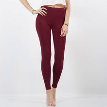 Load image into Gallery viewer, ',...._Premium Microfiber Full Length Leggings: BLACK-156486 / M