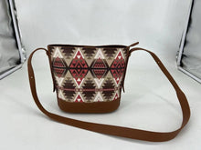 Load image into Gallery viewer, PUR13-LAG2 - Full Pu Leather Purse - Crossbody Bag, Laguna 2