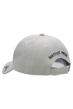 Load image into Gallery viewer, Native Pride Twill Acrylic Velcro Baseball Cap: Khaki