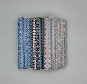 Zipper Wallet Native Design: Zipper Wallet Native Design- Aztec