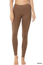 Load image into Gallery viewer, ',...._Premium Microfiber Full Length Leggings: BLACK-156486 / XL