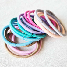Load image into Gallery viewer, 16 pcs of Pastel Tone Elastic Hair Tie Set: PASTEL / ONE SIZE(12)