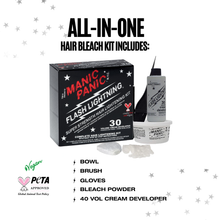 Load image into Gallery viewer, Flash Lightning®  HairBleach Kit - 30 Volume Cream Developer
