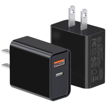 Load image into Gallery viewer, PD + USB Wall Charger MW872: White