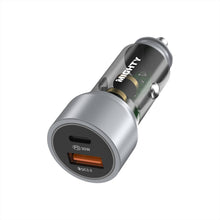 Load image into Gallery viewer, Mighty Fast 48W PD and Qualcomm USB Transparent Car charger