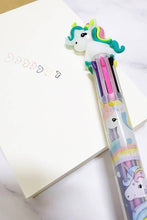 Load image into Gallery viewer, 36 pcs 8 Multi Color Unicorn Pen