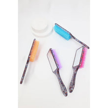 Load image into Gallery viewer, Hair Comb with Mirror Set: MIX COLOR