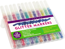 Load image into Gallery viewer, Studio Series Glitter Markers (Set of 12)