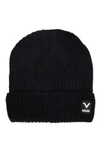 Load image into Gallery viewer, Chenille Fleece Lined Knitted Cuffed Beanie: ASSORTED / ONE SIZE