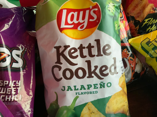Lay’s Kettle Cooked flavored chips 8oz