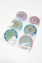 Load image into Gallery viewer, Mandala Pattern Compact Mirror