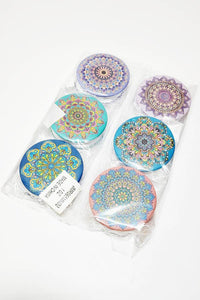 Mandala Pattern Compact Mirror