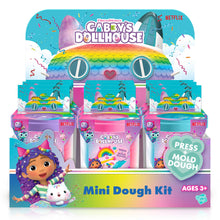 Load image into Gallery viewer, Gabby’s Dollhouse Mini Dough Sensory Kit in 12pc Display