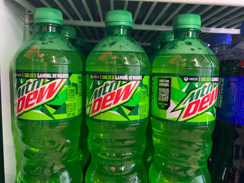 20 oz Bottle Mountain Dew