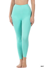 Load image into Gallery viewer, ',...._Premium Microfiber Full Length Leggings: BLACK-156486 / XL