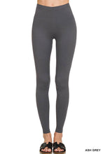 Load image into Gallery viewer, ',...._Premium Microfiber Full Length Leggings: BLACK-156486 / M