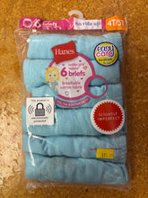 Load image into Gallery viewer, 6 pack Toddler girls briefs