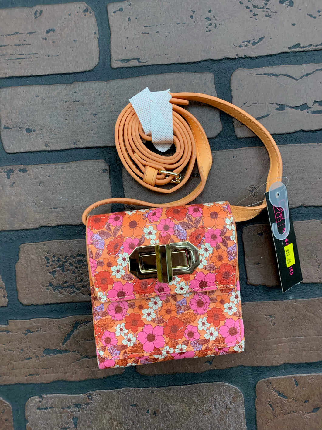 Floral Crossbody Wallet