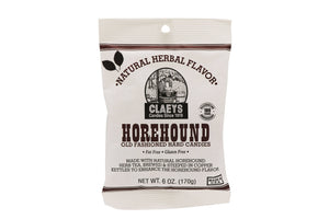 Claeys Old Fashioned Hard Candies Horehound, 6oz Bag 24ct