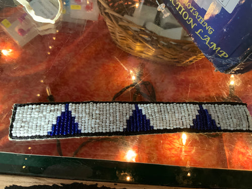 Beaded pocket sash