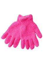 Load image into Gallery viewer, Youths Fuzzy Sherpa Fleece Cozy Gloves: ASSORTED / ONE SIZE