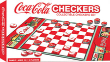 Load image into Gallery viewer, Coca-Cola Checkers Board Game