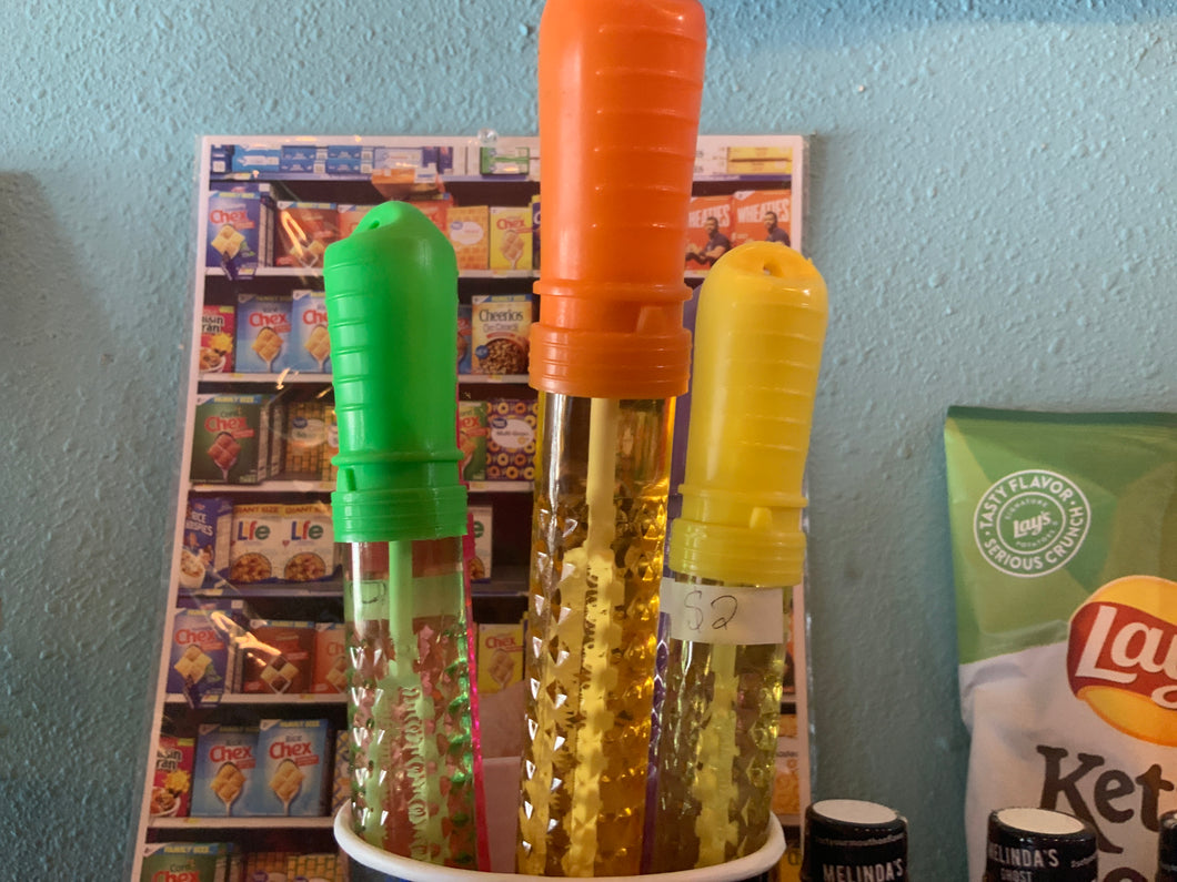 Bubble wands