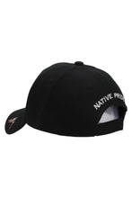 Load image into Gallery viewer, Native Pride Twill Acrylic Velcro Baseball Cap: Khaki
