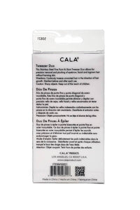 CALA Soft Touch Tweezer Duo Set Mint