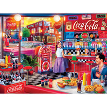 Load image into Gallery viewer, Coca-Cola - Soda Fountain 300 Piece EZ Grip Puzzle