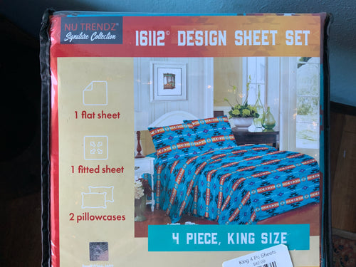 King 4 Pc Sheets