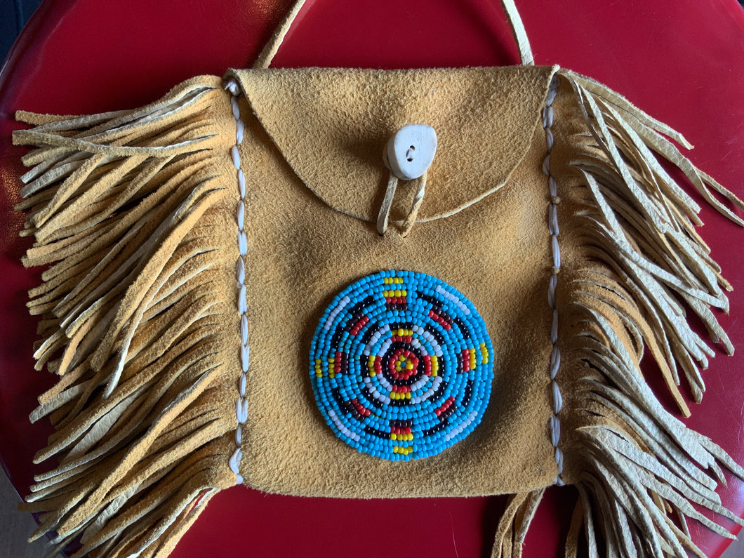 Beaded Medicine Bag