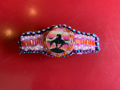Beaded Barrette
