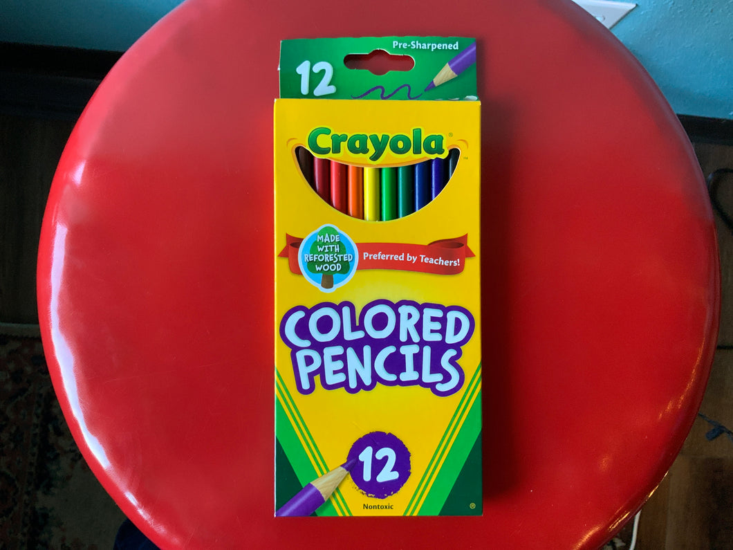 Crayola colored pencils