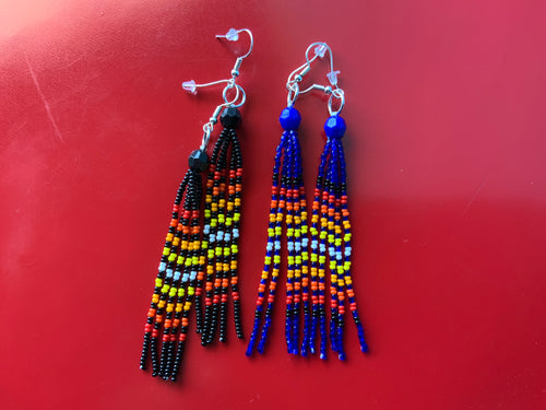 3” Traditional Earrings by Stephanie Longhair