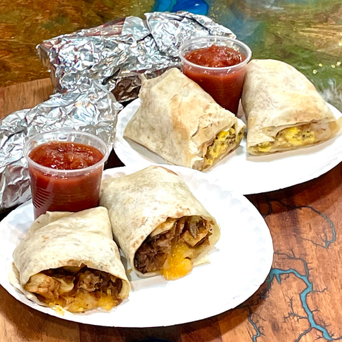 Big Breakfast Burrito W/ Fruit Cup