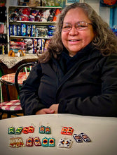 Load image into Gallery viewer, Beaded Traditional Earrings By Joetta Fourstar
