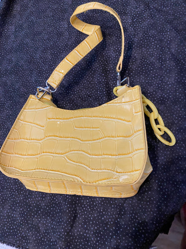 Yellow  Handbag