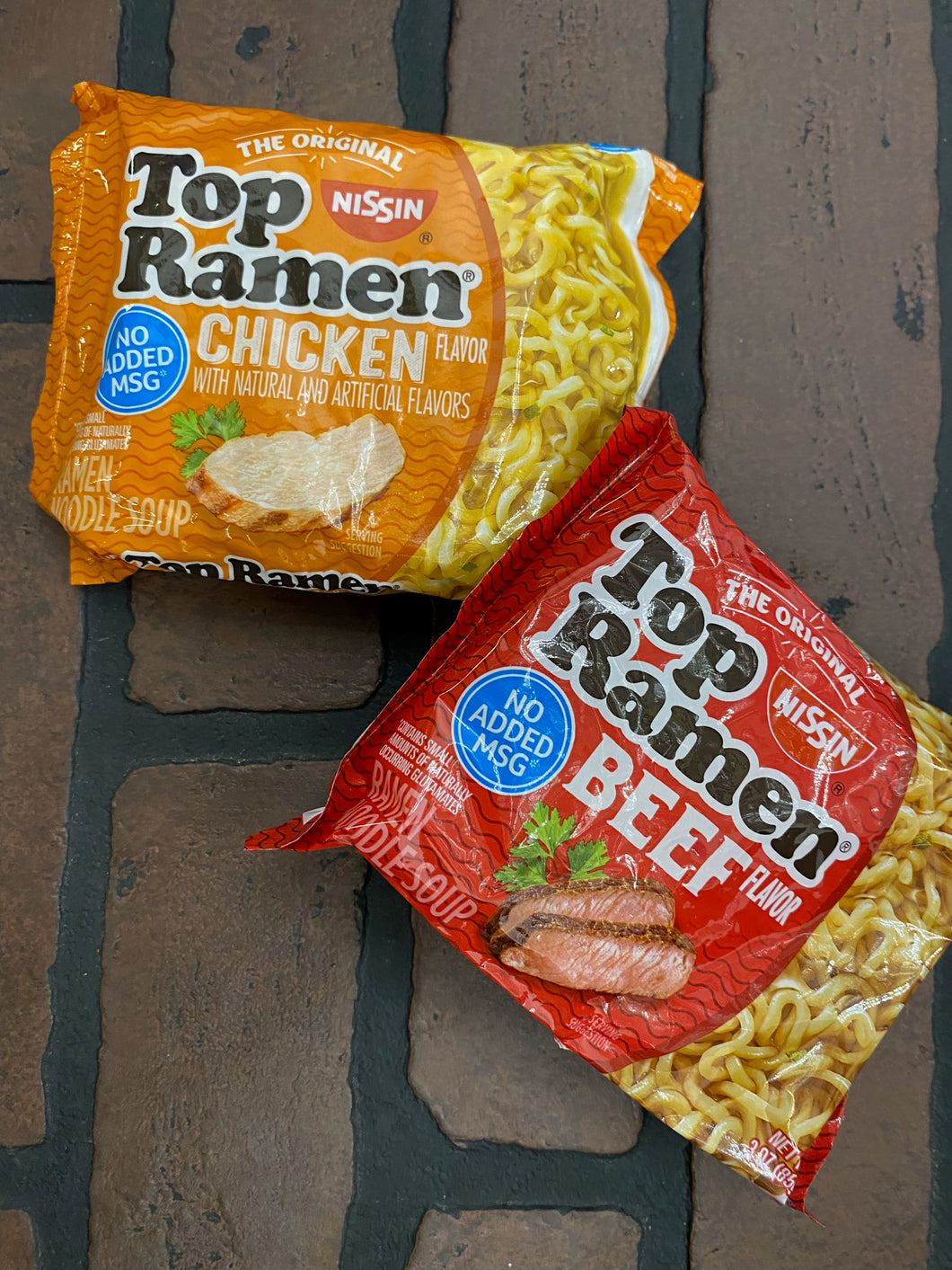Top Ramen Beef  and Chicken