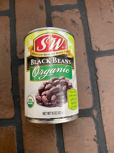 S&W Organic Black Beans