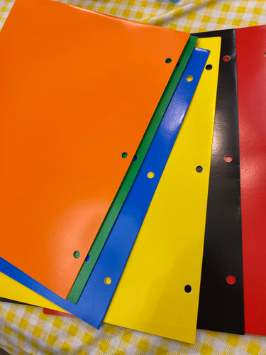 Assorted Color Folders