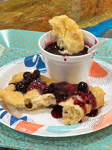 Raisin FryBread W/ Wojapi