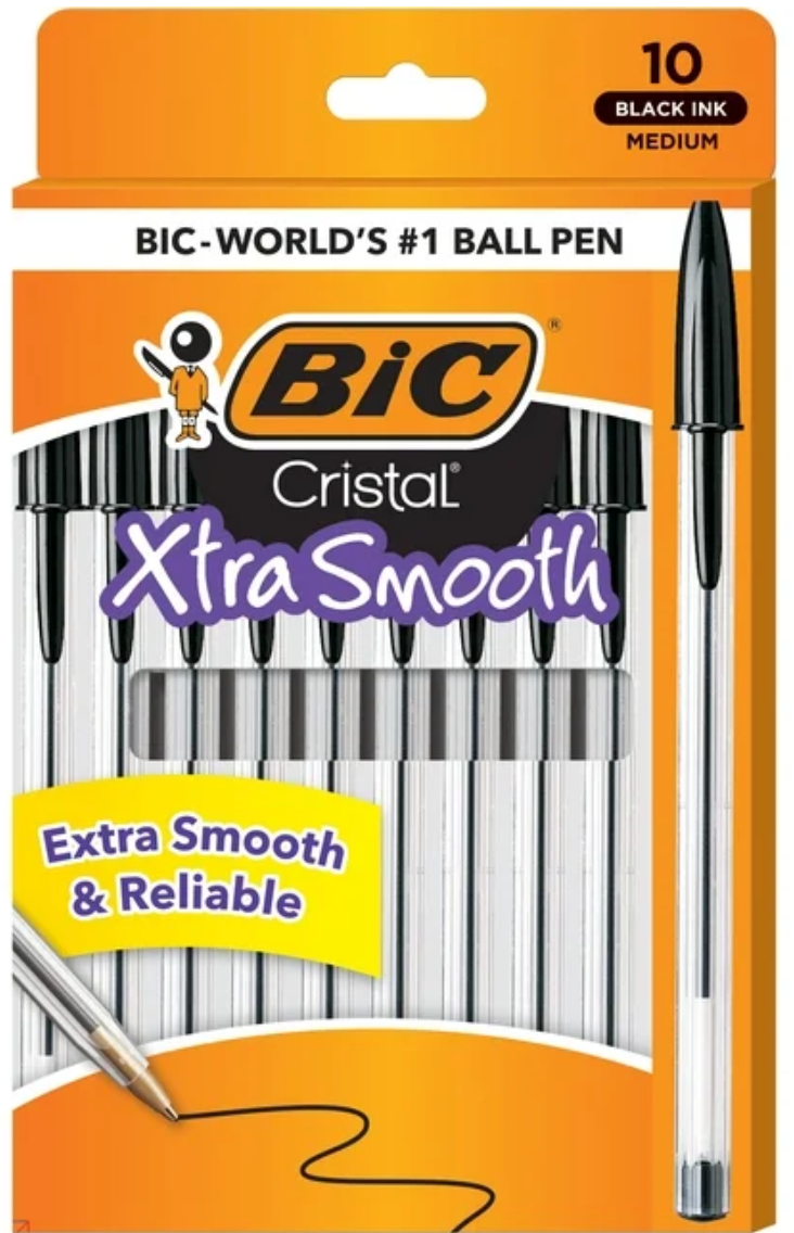 Bic Cristal Pens 10 pack