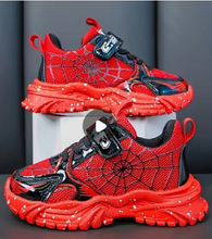 Load image into Gallery viewer, Red or Blue Spider Web Shoes